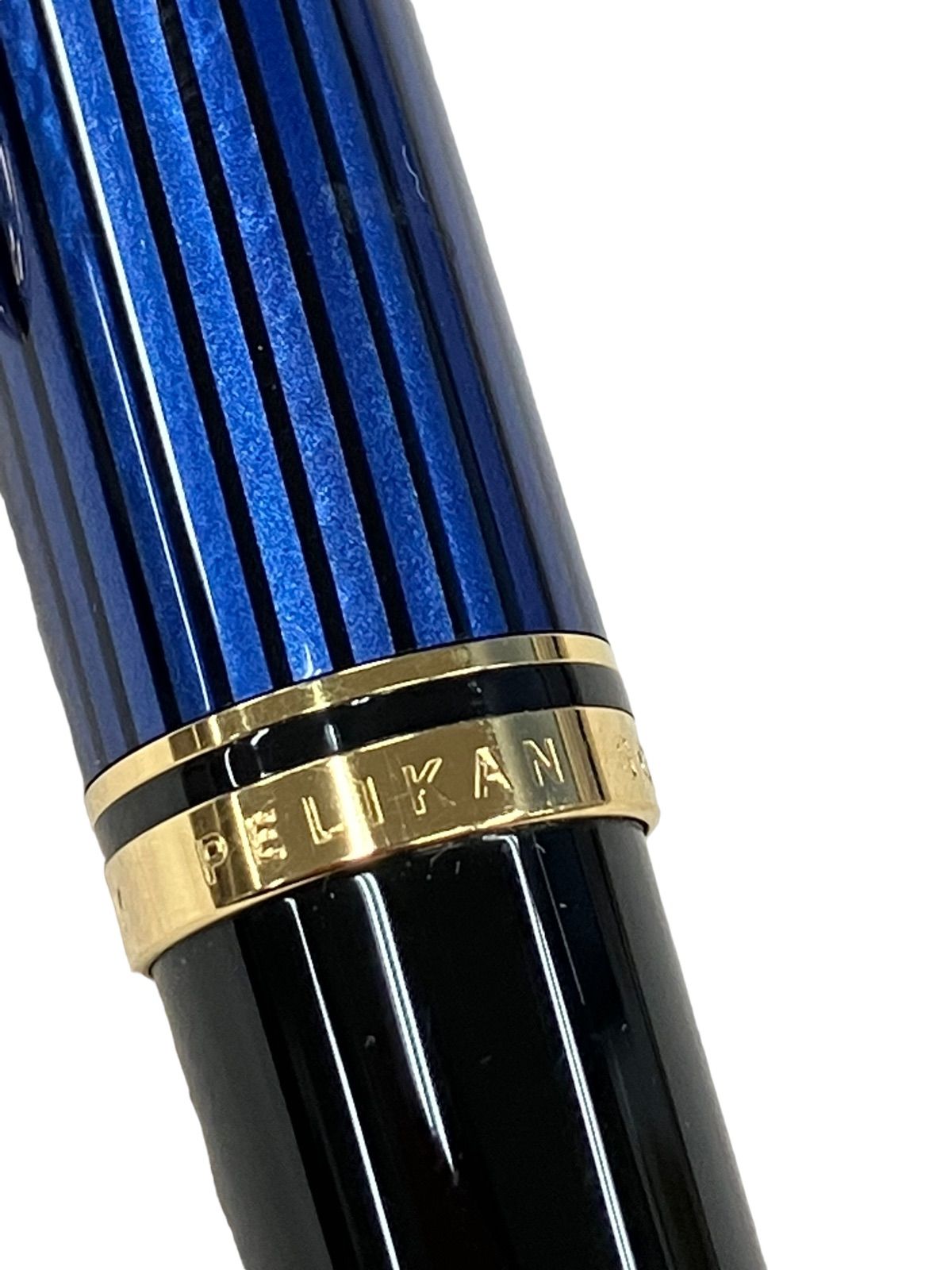 PELIKAN ペリカン ボールペン スーベレーン ブルーストライプ ☆美品