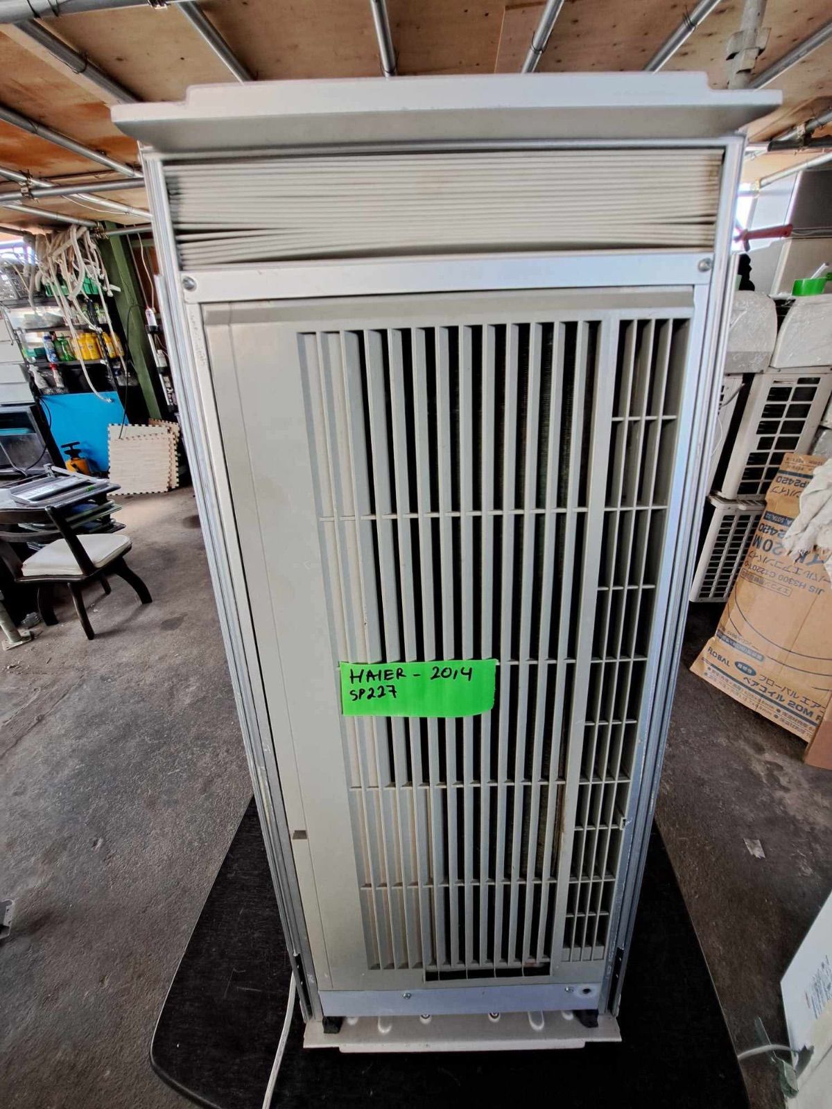 SP227 HAIER 窓用エアコンJAー16M／2014年製