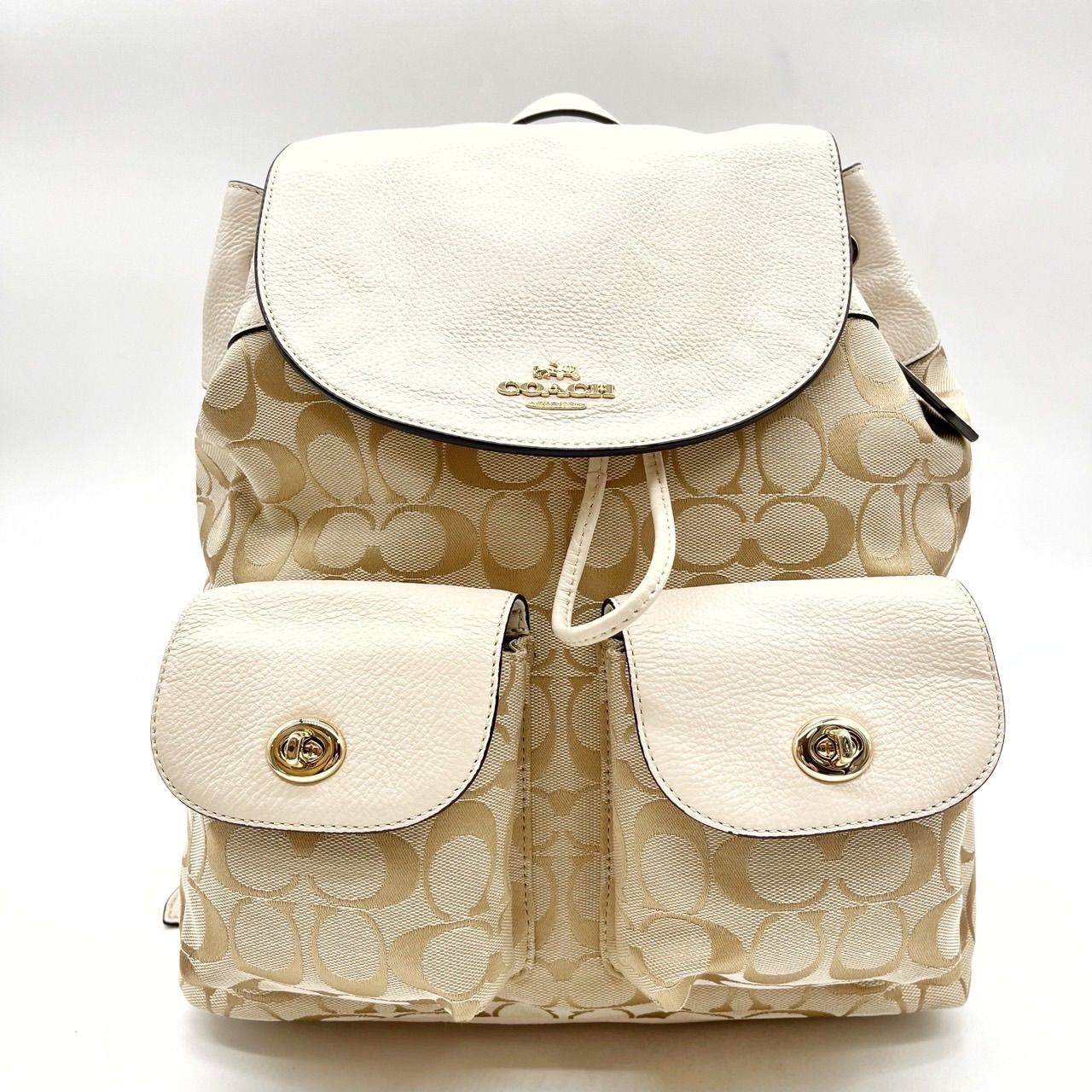✨良品✨ COACH コーチ リュック シグネチャー キャンバス