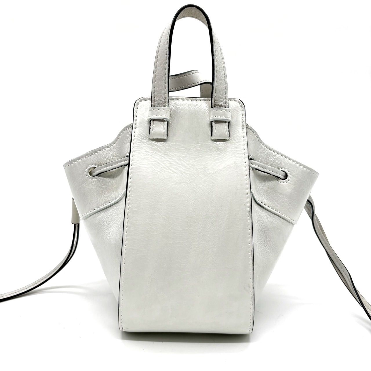 【LOEWE】ロエベ　アナグラム ハンドバッグ2WAY LOEWE ロエベ アナグラム トートバッグ 2WAYバッグ キャンバス/レザー