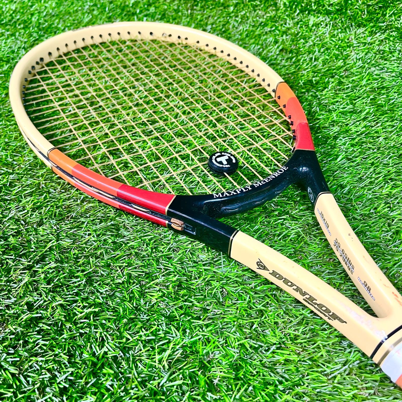 管理番号3 DUNLOP MAXPLY McENROE ダンロップ DUNLOP マッケンロー仕様 中古現状品 テニスラケット コレクター - メルカリ