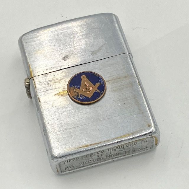ZIPPO ビンテージ ジッポー 1949年～1951年 PAT.2032695 フリーメイソン