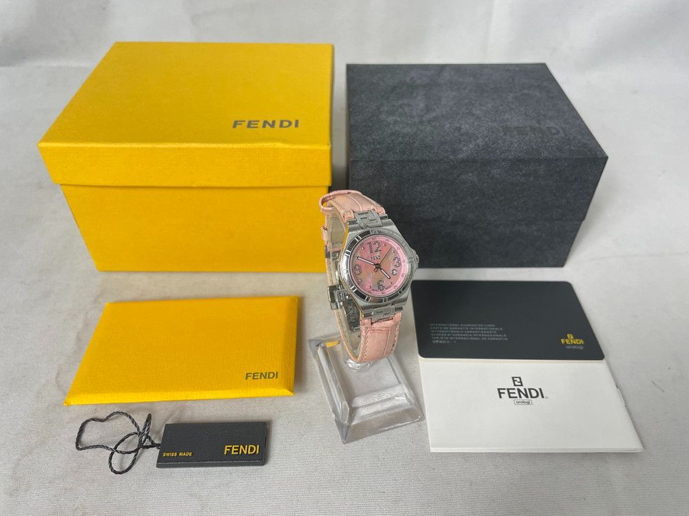 FENDI 腕時計 ハイスピード ピンクシェル文字盤