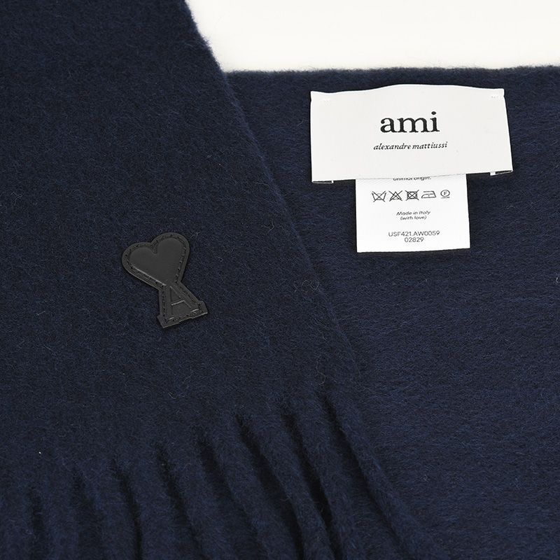 AMI PARIS ALEXANDRE MATTIUSSI アミ パリス マフラー 新品 イタリア