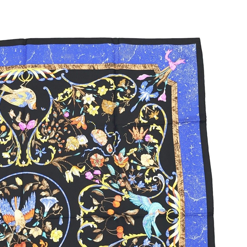 ☆極美品☆エルメス　カレ90　PIERRESd'ORIENT　東洋の石 ブルー系 HERMES エルメス カレ90 PIERRES d' ORIENT et OCCIDENT 東洋の