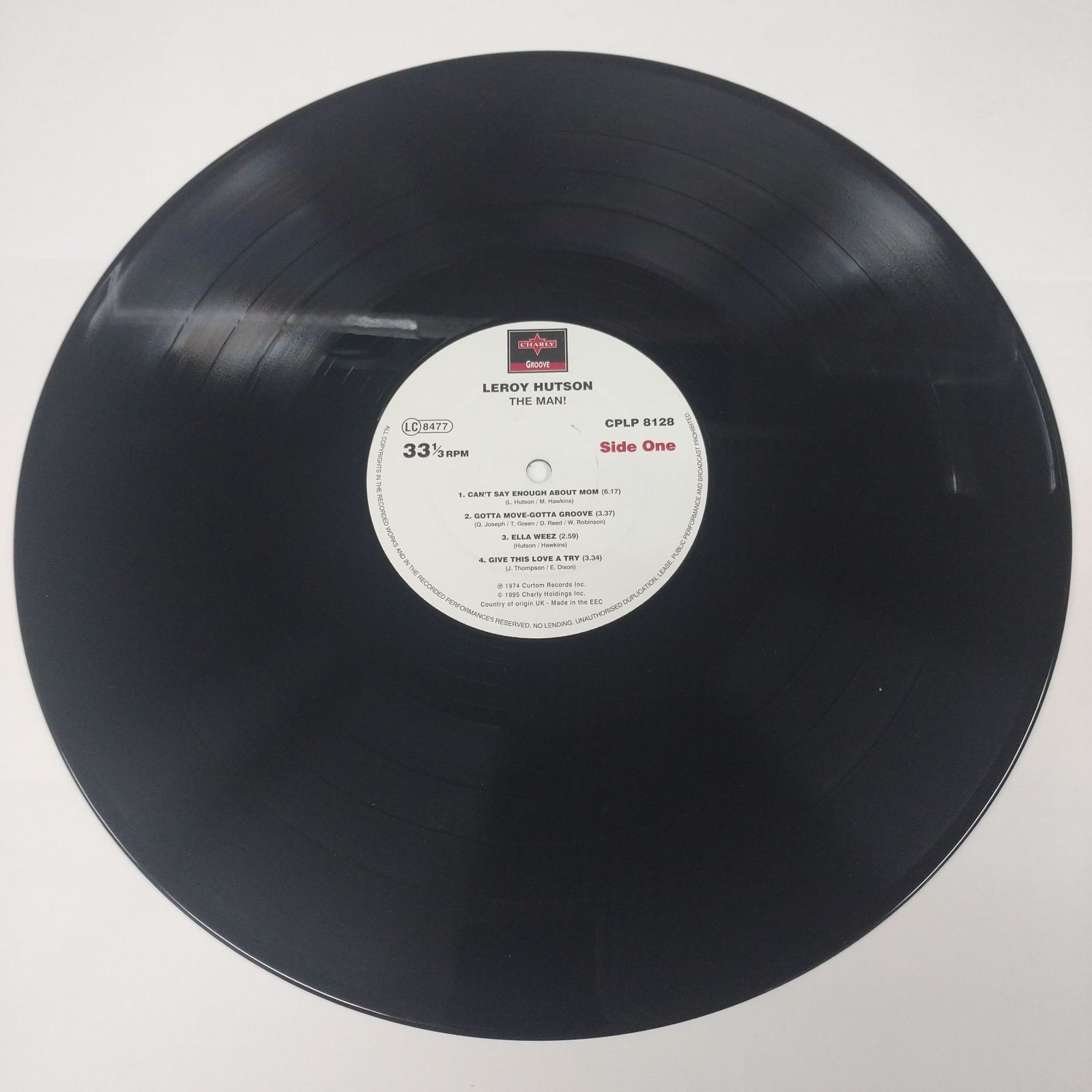中古レコード】LEROY HUTSON リロイ・ハトソン/THE MAN! 4R2147 - メルカリ