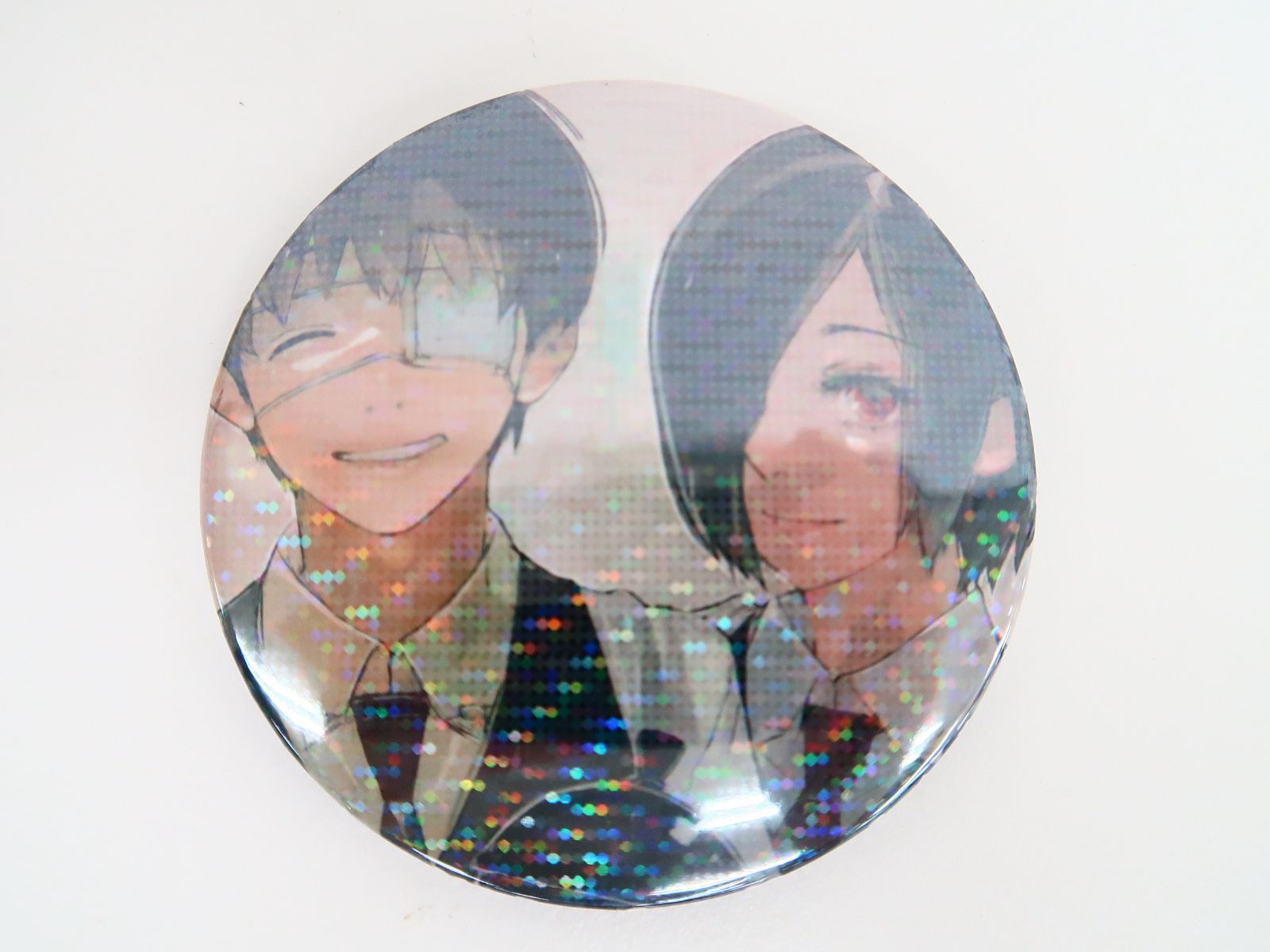 東京喰種　金木研＆霧嶋董香　缶バッジ TVアニメ『東京喰種トーキョーグール』 金木研 場面写缶バッジ5