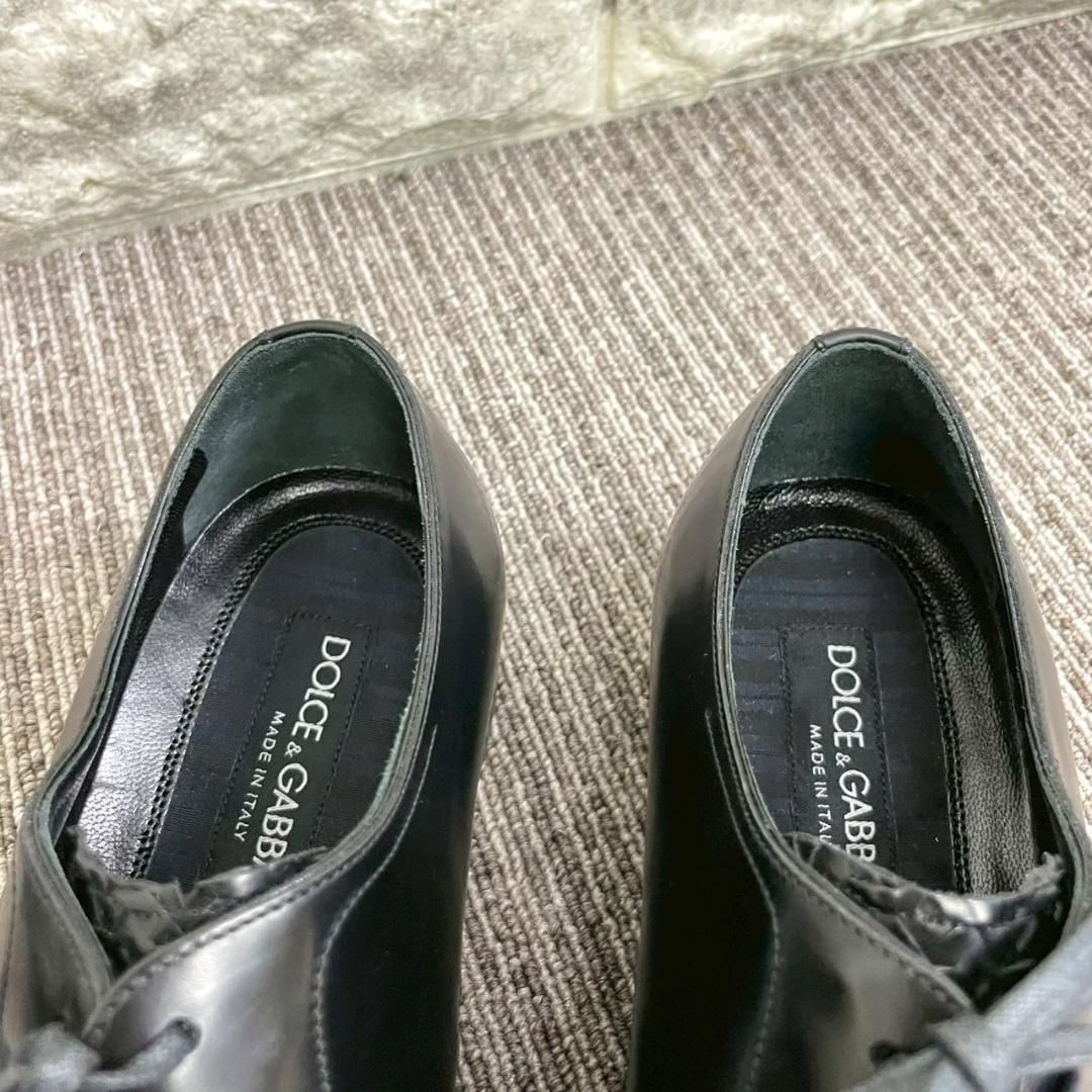 ドルチェアンドガッバーナ ドルガバ 編み込み ドレスシューズ ビジネス