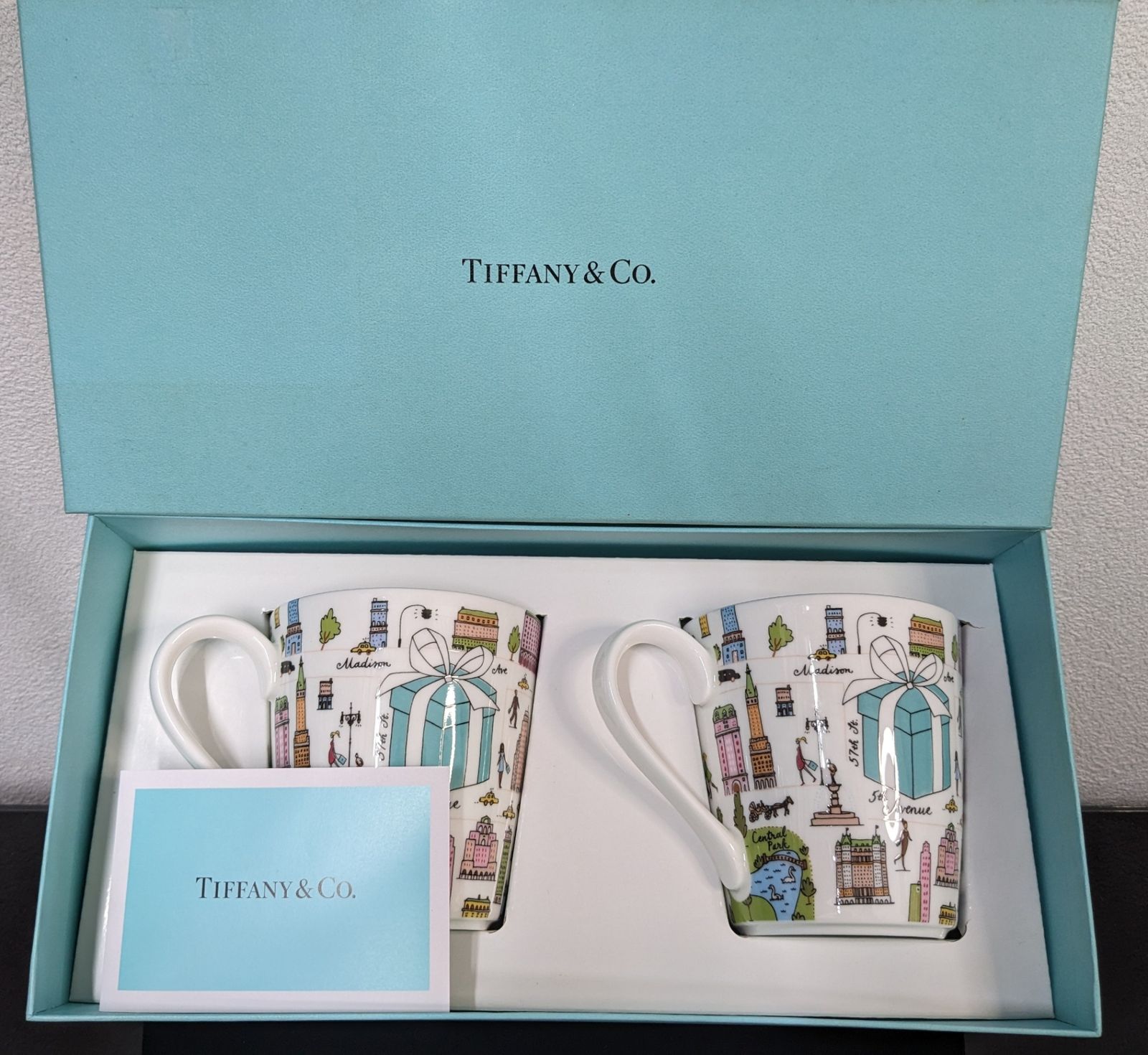 TIFFANY ペアマグカップ 5thアベニュー