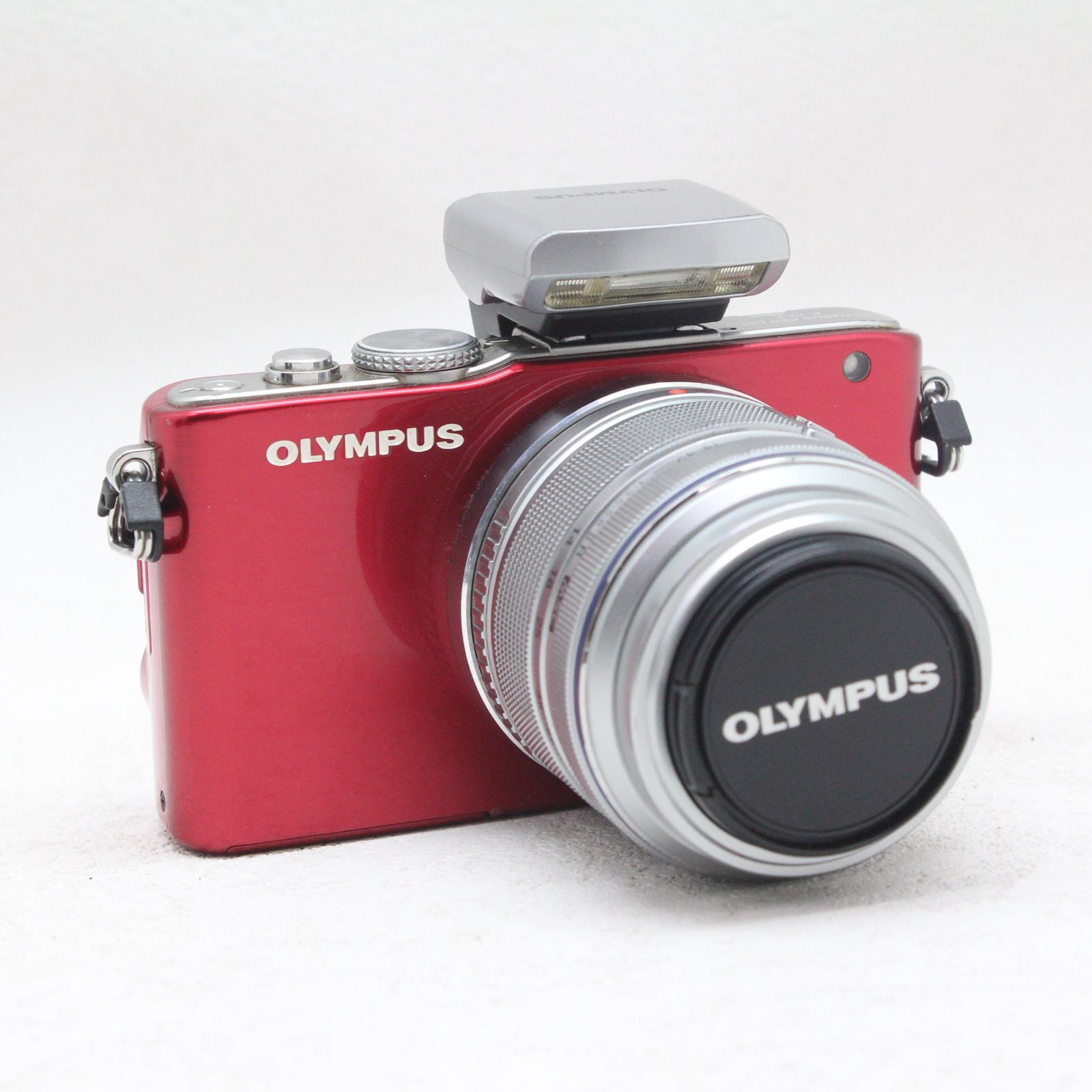 ♦【訳あり】OLYMPUS PEN Lite E-PL3 レッド