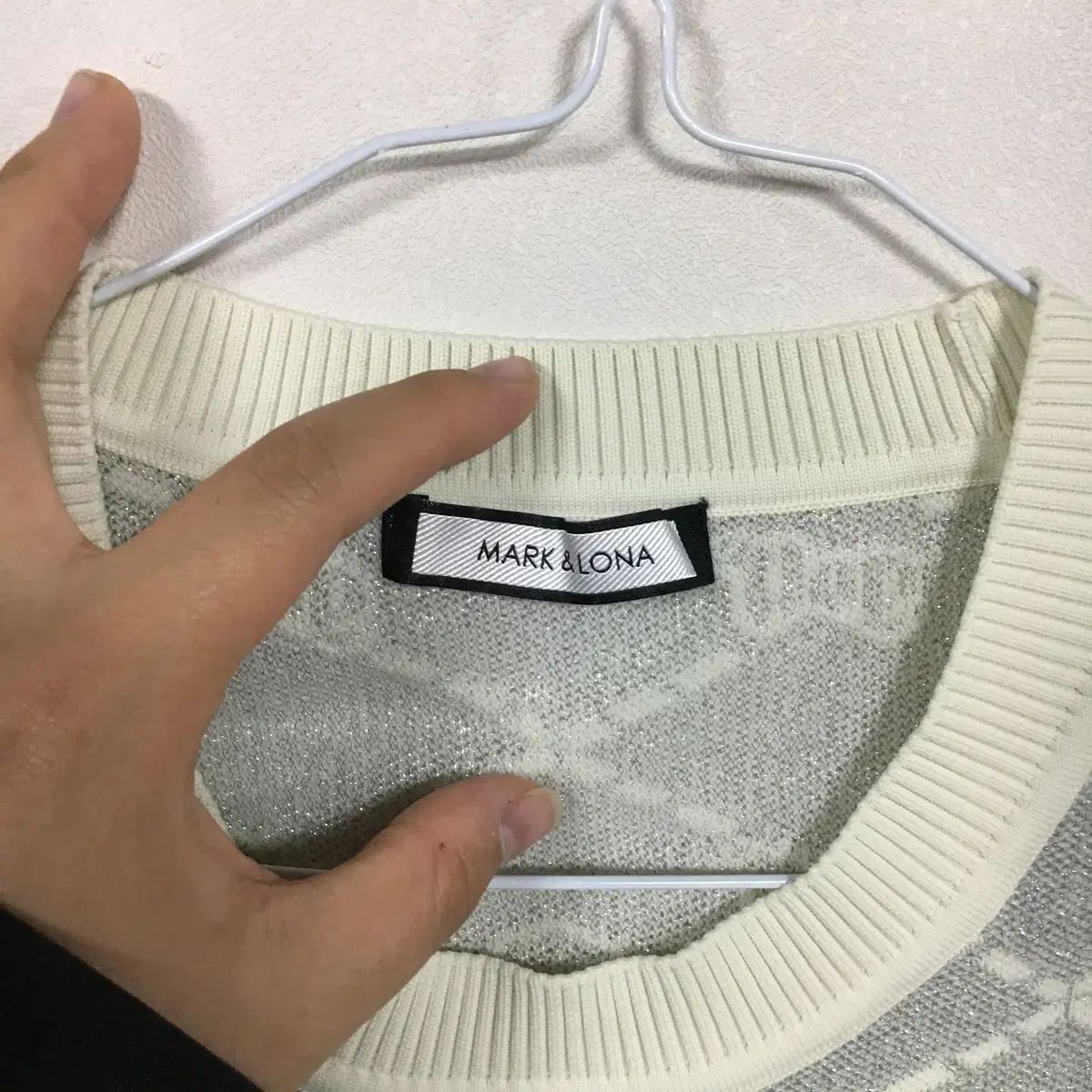【7月30日に初値下げ！】 MARK - LONA マークアンドロナ キルト ニット ベスト S 女性らしい