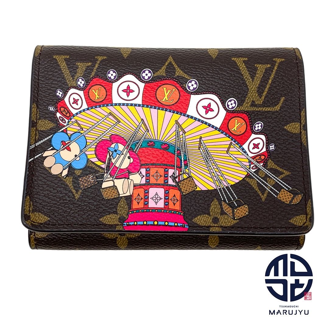美品　41 LOUIS VUITTON ルイヴィトン　モノグラム　三つ折り財布 LOUIS VUITTON ルイヴィトン 三つ折り長財布 ポルトフォイユ