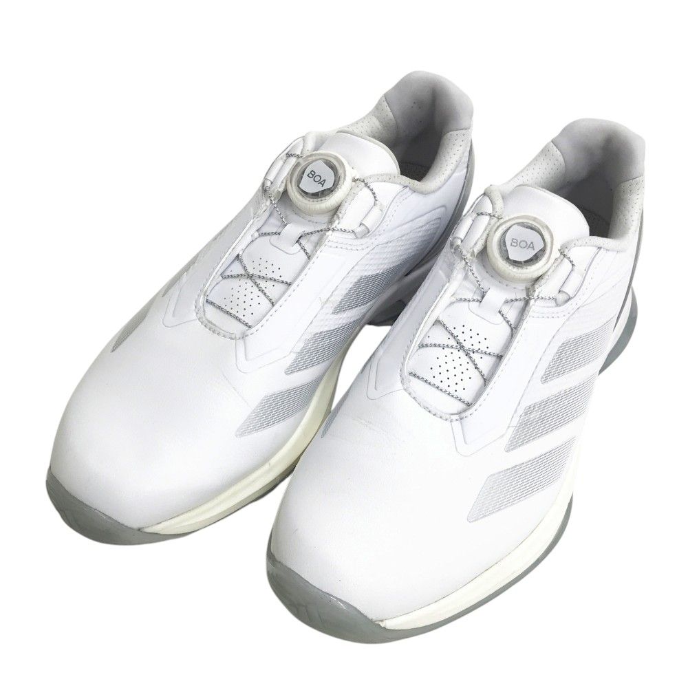 ADIDAS GOLF アディダスゴルフ JS1764 Adizero ZG Lo Boa スパイクレス ゴルフシューズ ホワイト系 25.0 240101543573 ゴルフウェア メンズ ストスト