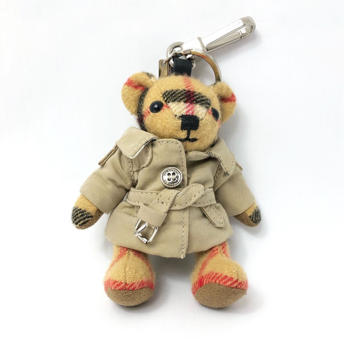 美品、未使用、バーバリー、BURBERRY、クマ、コート、チャーム 美品☆バーバリー くまバッグチャーム トーマスベア