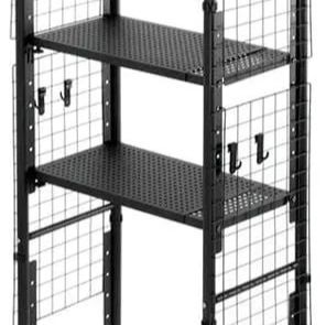 ニトリ 突っ張り シェルフ アルゴス60 ダークグレー NITORI 8791174 未