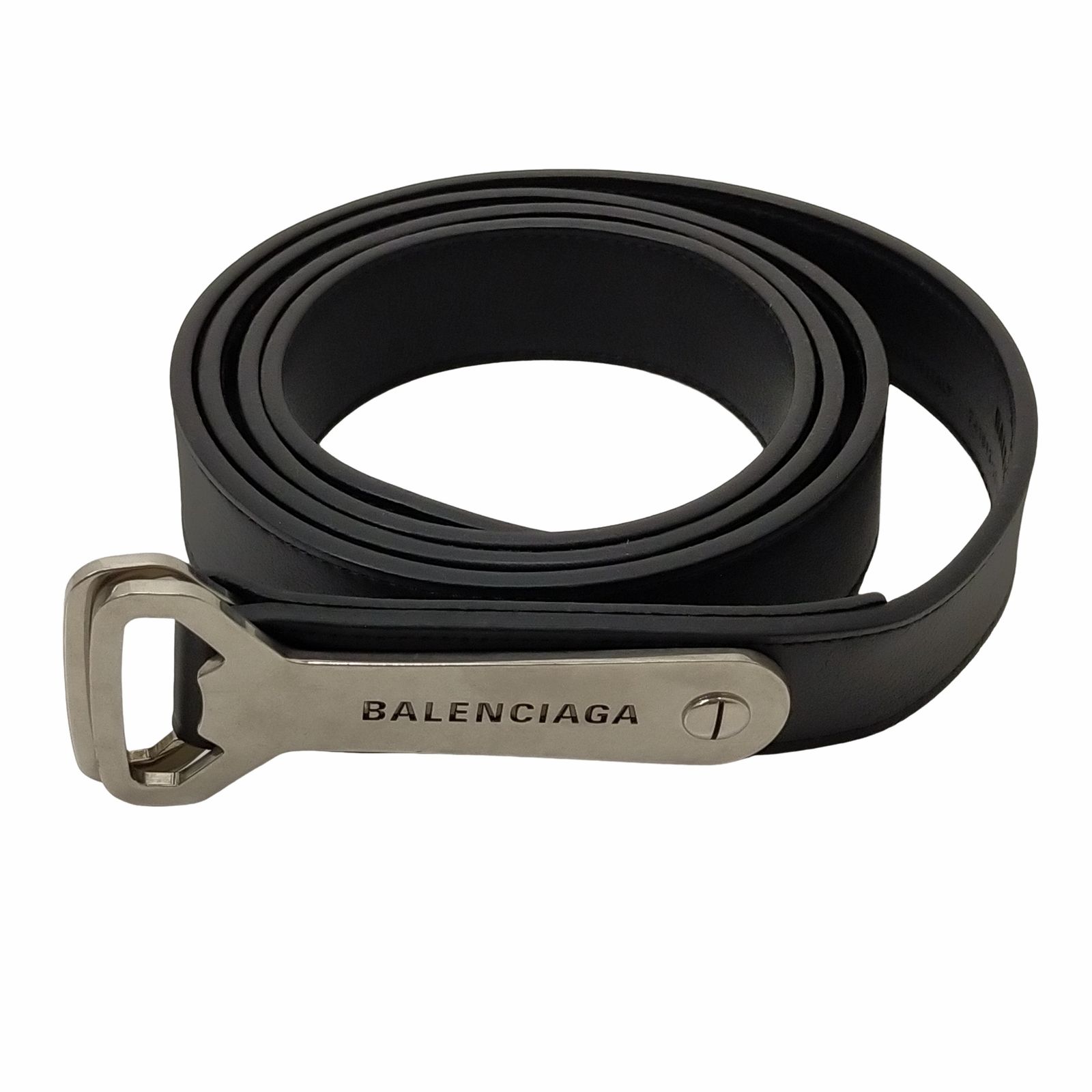 BALENCIAGA 23SS ボトルオープナー Dリングベルト ブラック ブラック の メンズ ボトルオープナー D Ring ベルト