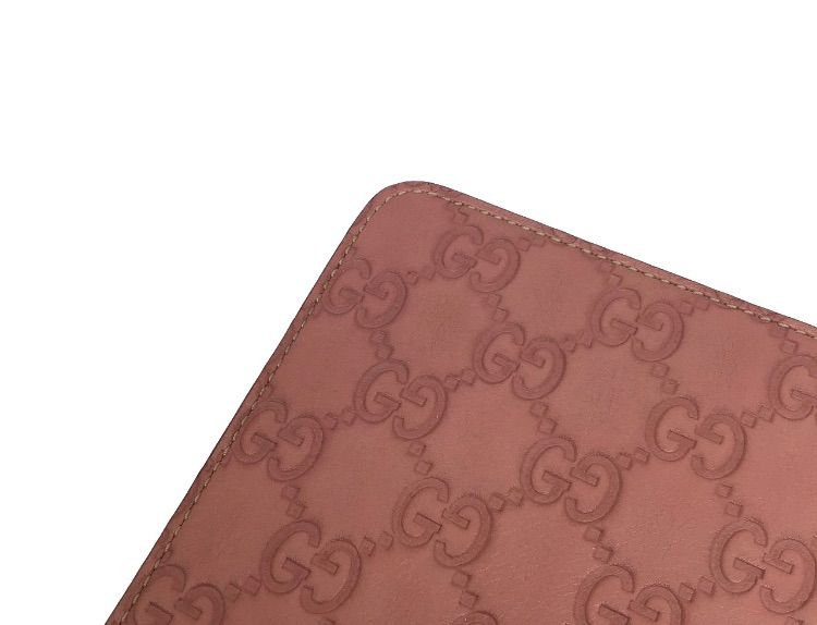 【新品未使用】GUCCI シマ レザー マウスパッド グッチ GUCCI グッチ マウスパッド ピンク レザー GGロゴ グッチシマ