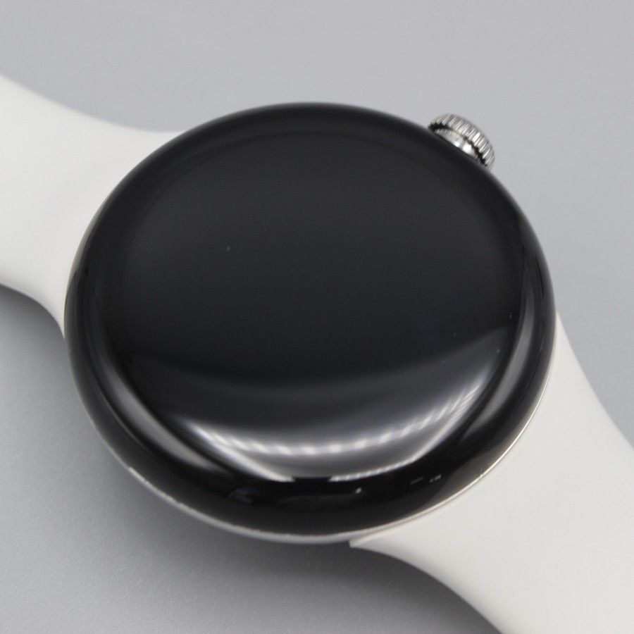 Google Pixel Watch GA03182-TW Polished Silver ステンレスケース/Chalk アクティブバンド グーグル ピクセルウォッチ 本体