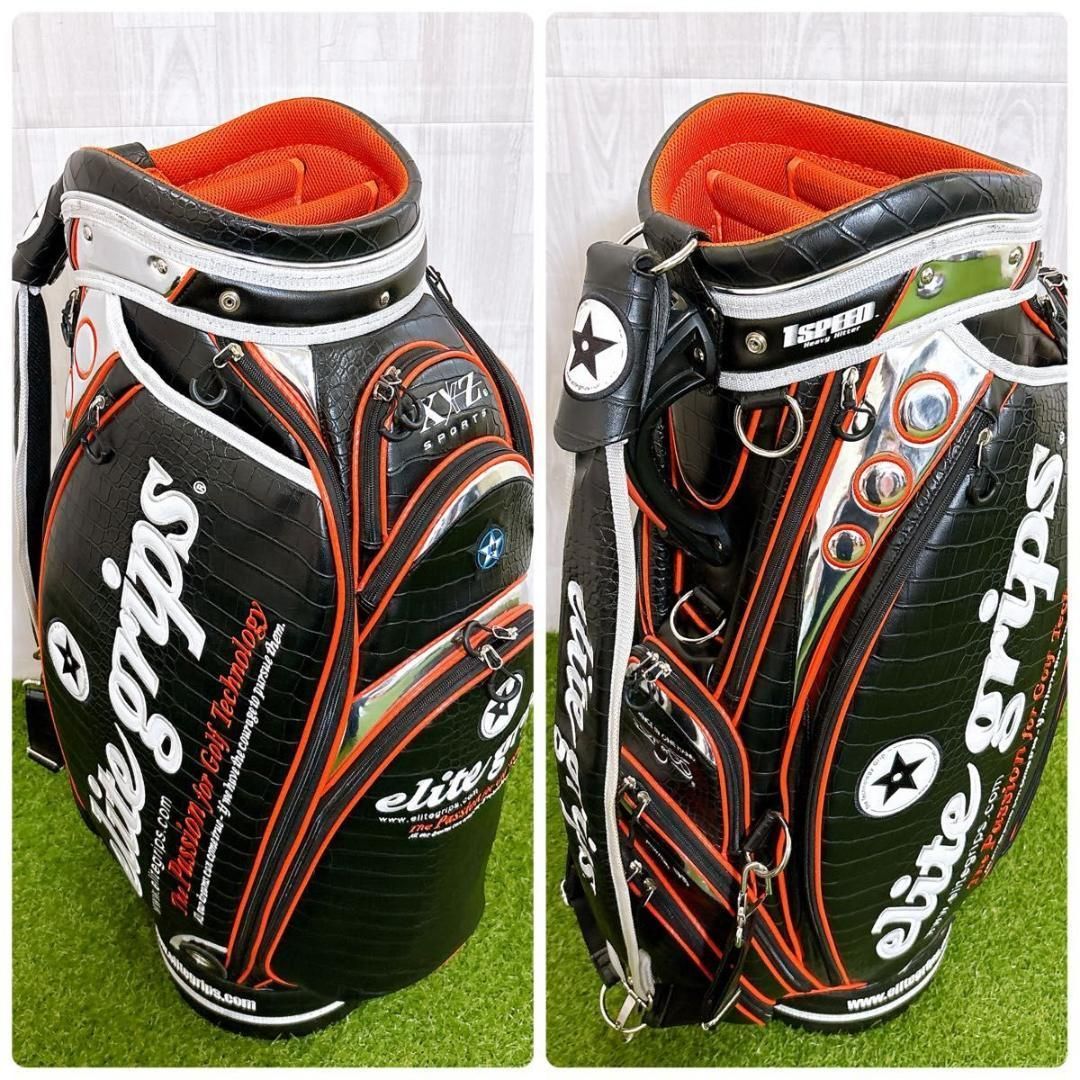 限定 elite grips エリートグリップ キャディバッグ クロコ 希少 希少