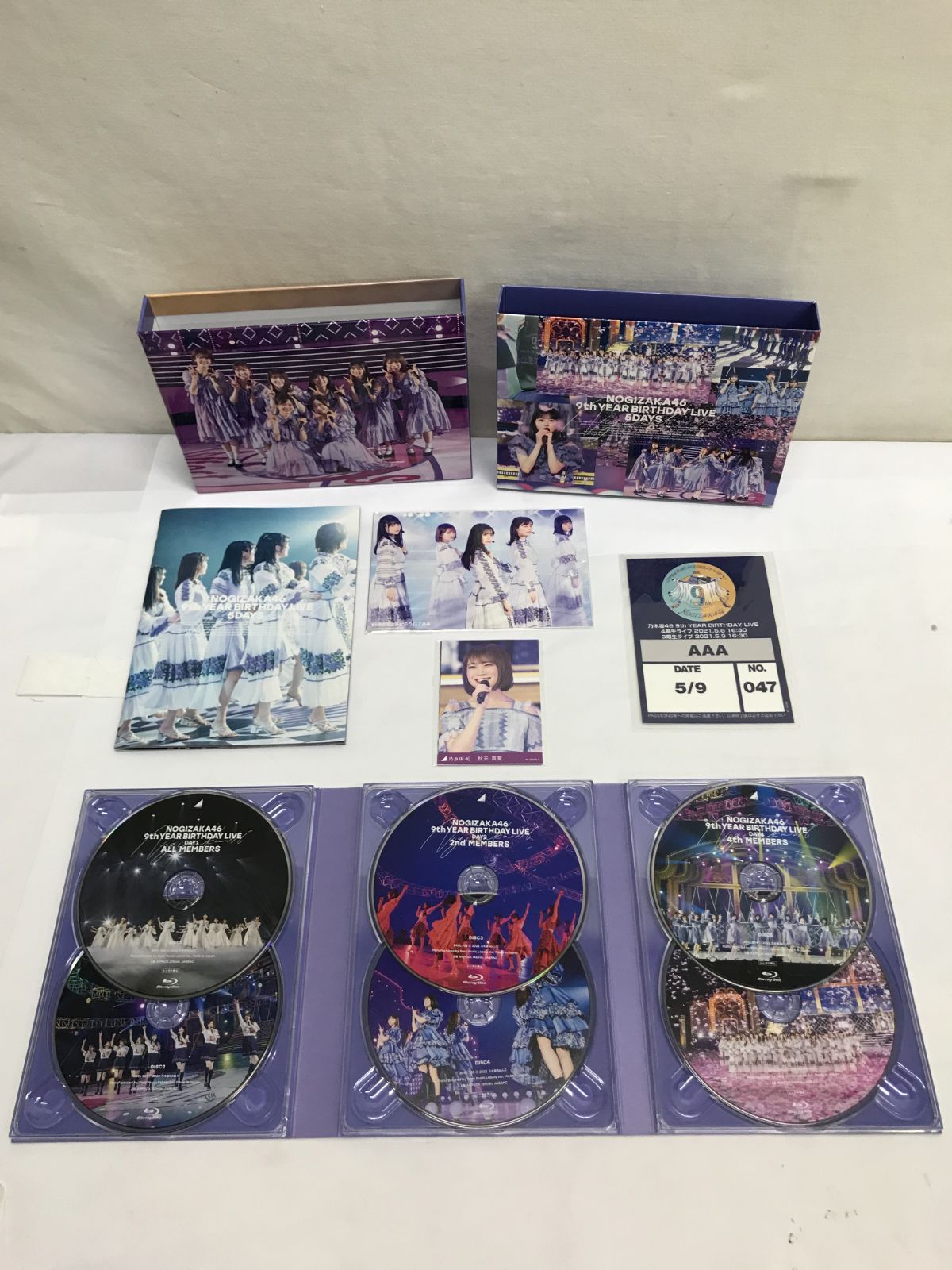 収納BOX付き】乃木坂46 9th YEAR BIRTHDAY LIVE 5DAYS 豪華版 完全生産 