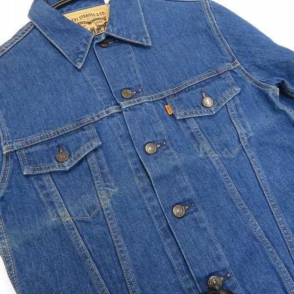 リーバイスのオリジナルのGジャン。 anc リーバイス LEVIS Gジャン デニムジャケット SMALL 青系 USA製
