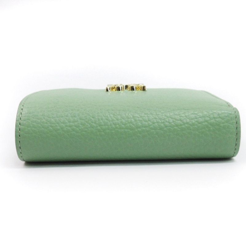 ラシット RUSSET モノグラムプレート ハーフウォレット 二つ折り 財布