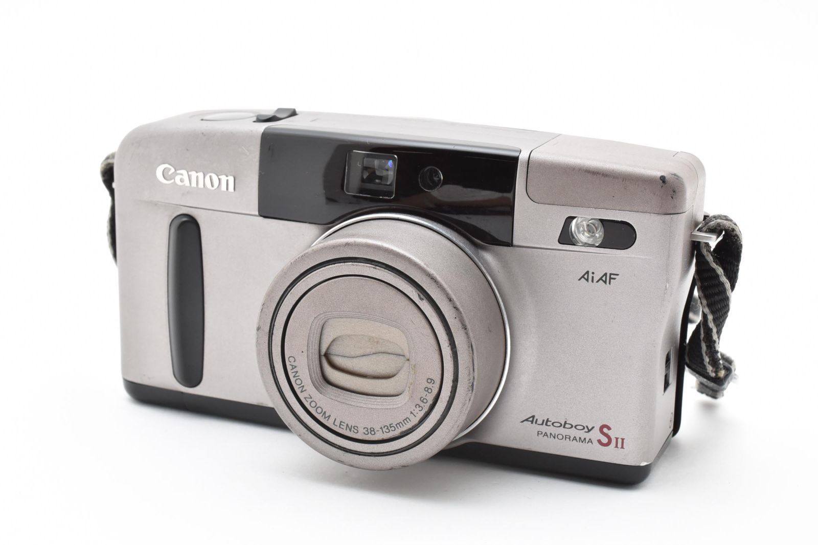 キヤノン Canon Autoboy S II フィルムカメラ オートボーイ シャッター フラッシュ ズームOK LL 40 5489
