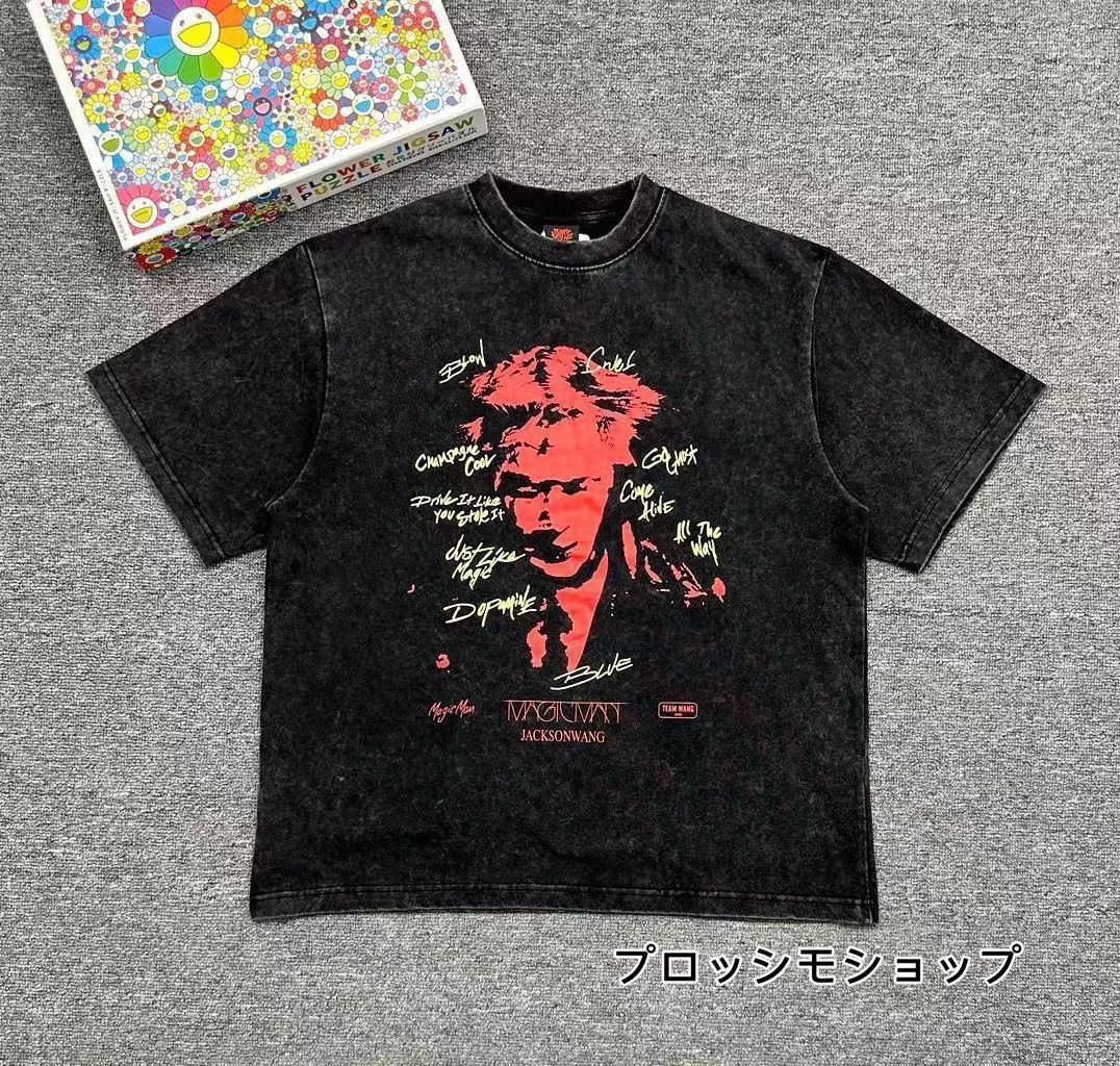 【新品未使用】TEAM WANG MAGIC MAN世巡コンサートレトロTシャツ