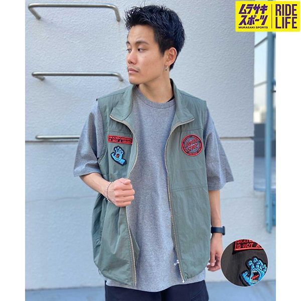 ムラスポ公式】SANTA CRUZ サンタクルーズ SC SPRING VEST