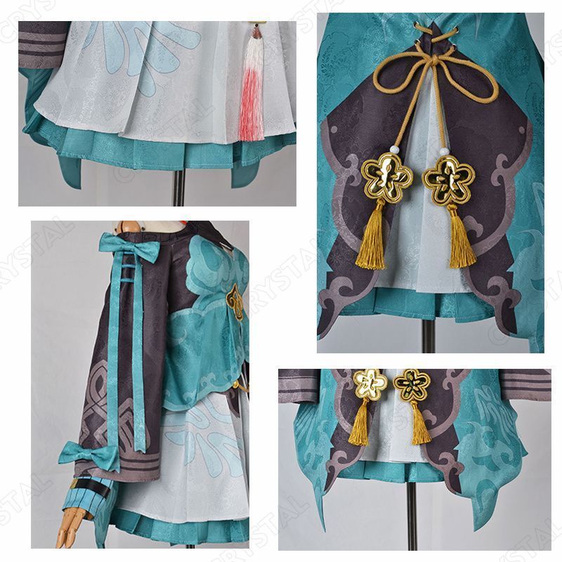 崩壊 スターレイル 青雀/セイジャク コスプレ衣装 ウイッグ付き 崩壊