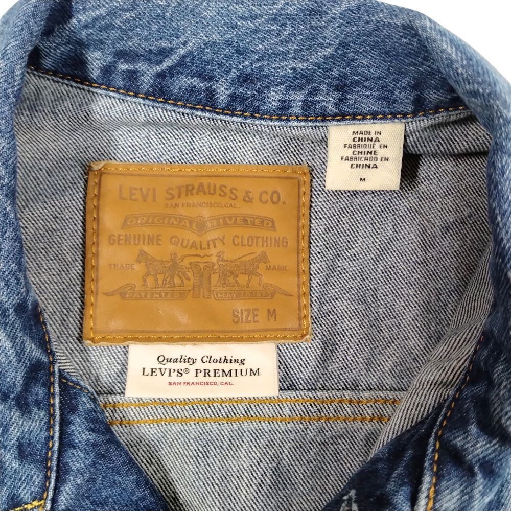 新品⭐︎別注 リーバイス Gジャン ジャーナルスタンダード TRUCKER M Levi's (リーバイス) ザ トラッカー ジャケット Gジャン デニム