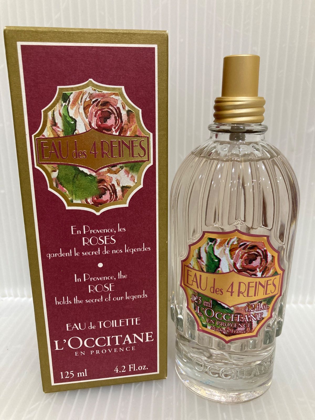 ロクシタン ガーデン オードトワレ （オーデキャトルレーヌ）ローズ