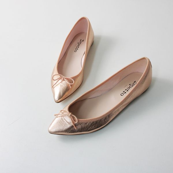 未使用 repetto レペット BRIGITTE ブリジット ポインテッドトゥリボン