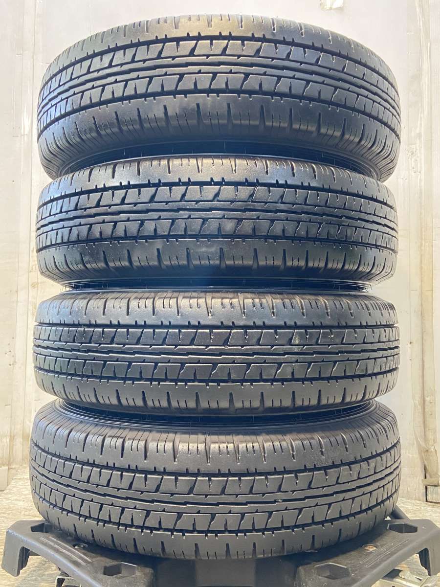 中古タイヤ 165R14 8PR 2本セット ダンロップ エナセーブ VAN01 7.5分