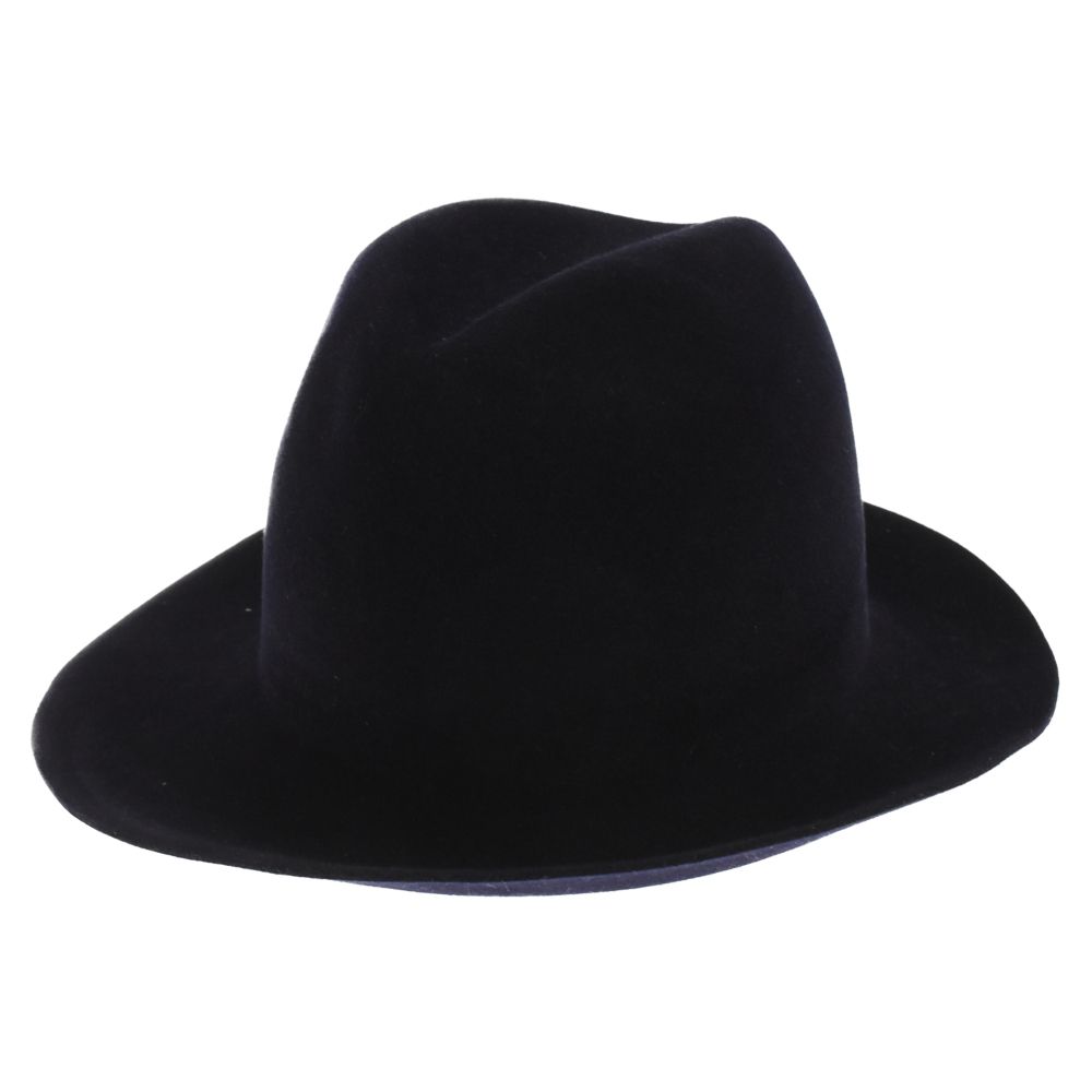 【アーカイブ】KIJIMATAKAYUKI ラビットハット　帽子 KIJIMA TAKAYUKI[キジマタカユキ] Calf Suede Bucket Hat