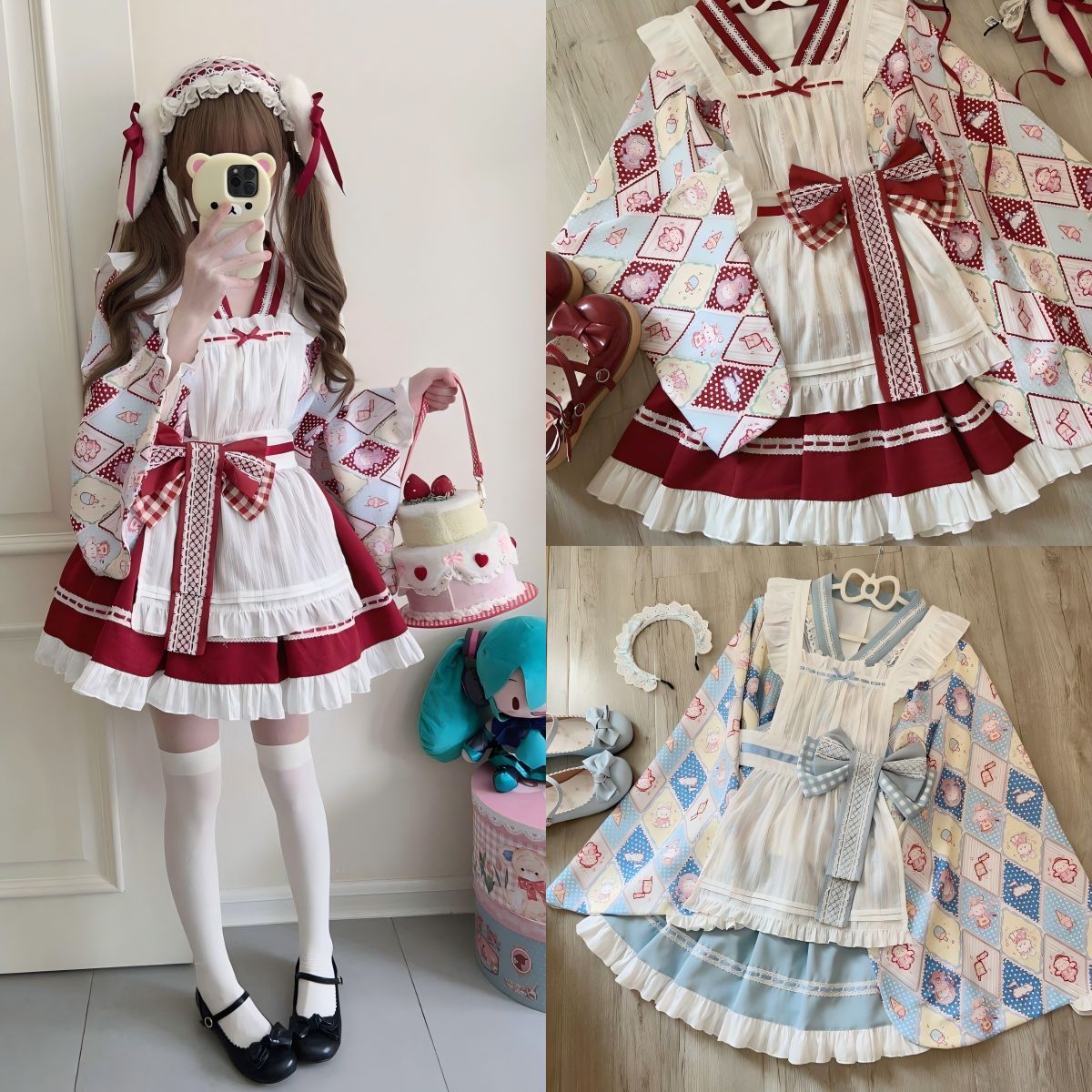 オリジナルlolita洋服ロリータワンピースコスプレドレス洋服JSK　L297＃ オリジナルlolita洋服ロリータワンピースコスプレドレス洋服JSK