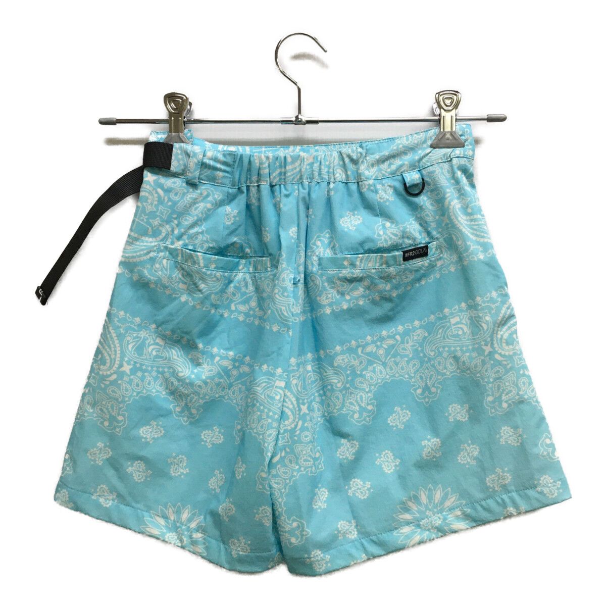 中古 レディース エフアールツーゴルフ FR2GOLF ショートパンツ M 水色