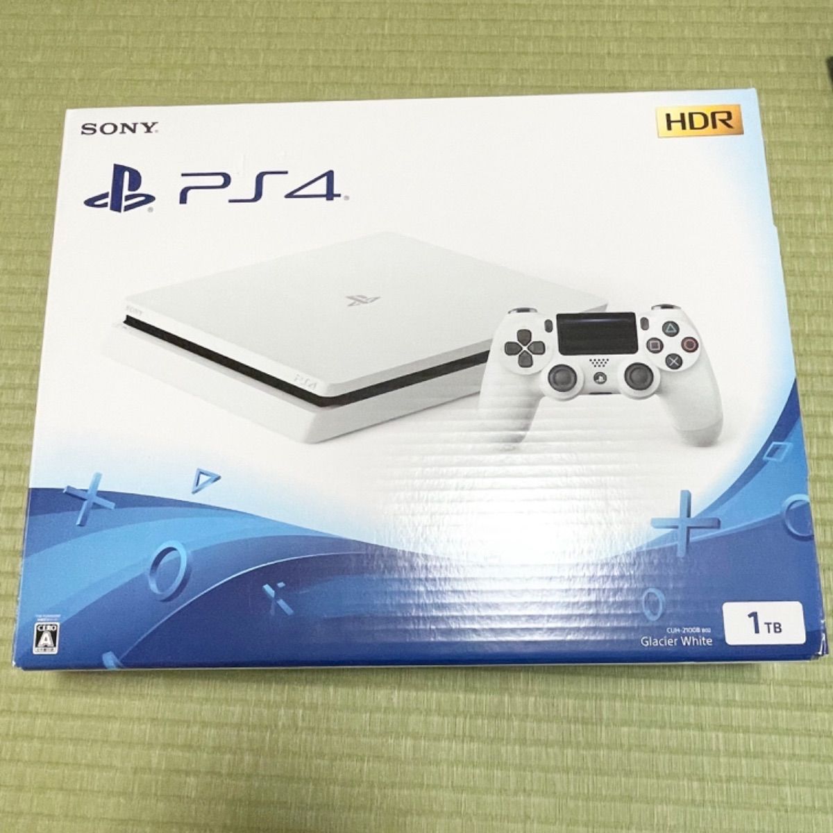 人気カラーの PS4 ホワイト 1TB 1TB 美品 PlayStation テレビゲーム