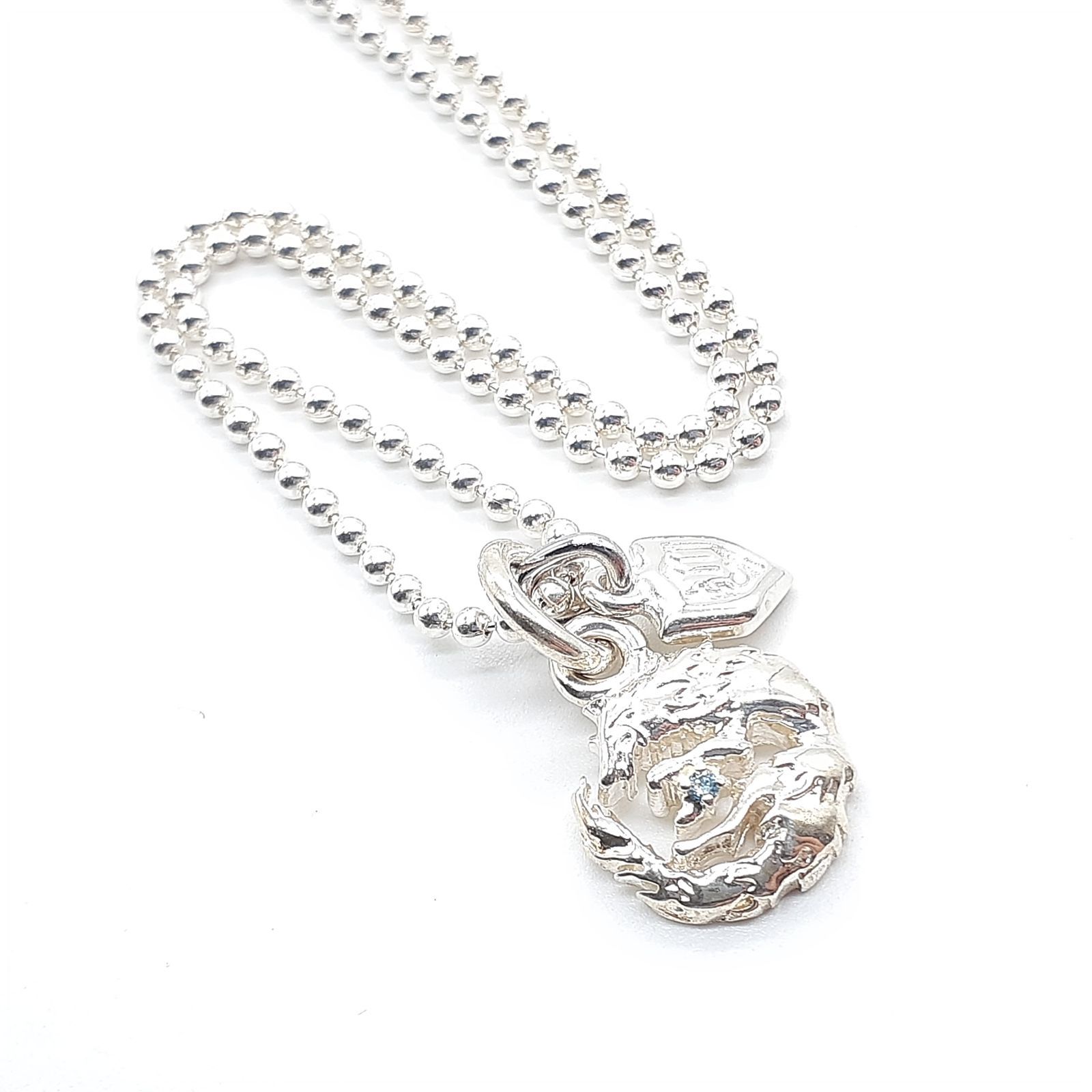 WOLFMAN B.R.S ウルフマンブラザーズ ネックレス SILVER 925 ムーン 