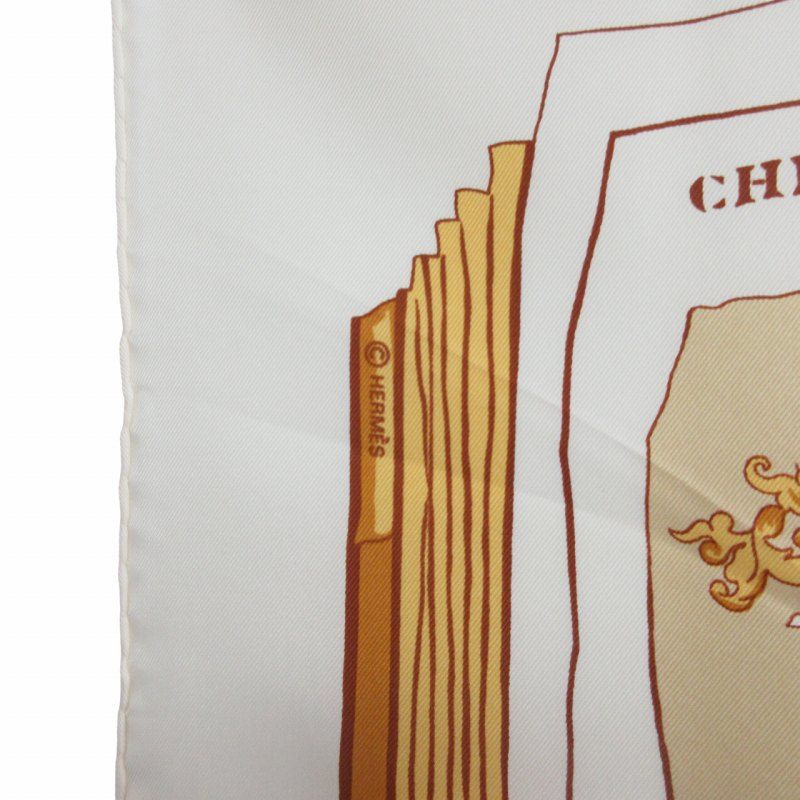 HERMES エルメス スカーフ カレ90 『CHIFFRES ET MONOGRAMMES