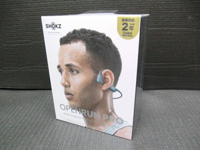 SHOKZ ショックス ワイヤレス骨伝導イヤホン OPENRUN PRO S810 ブルー SKZ-EP-000009