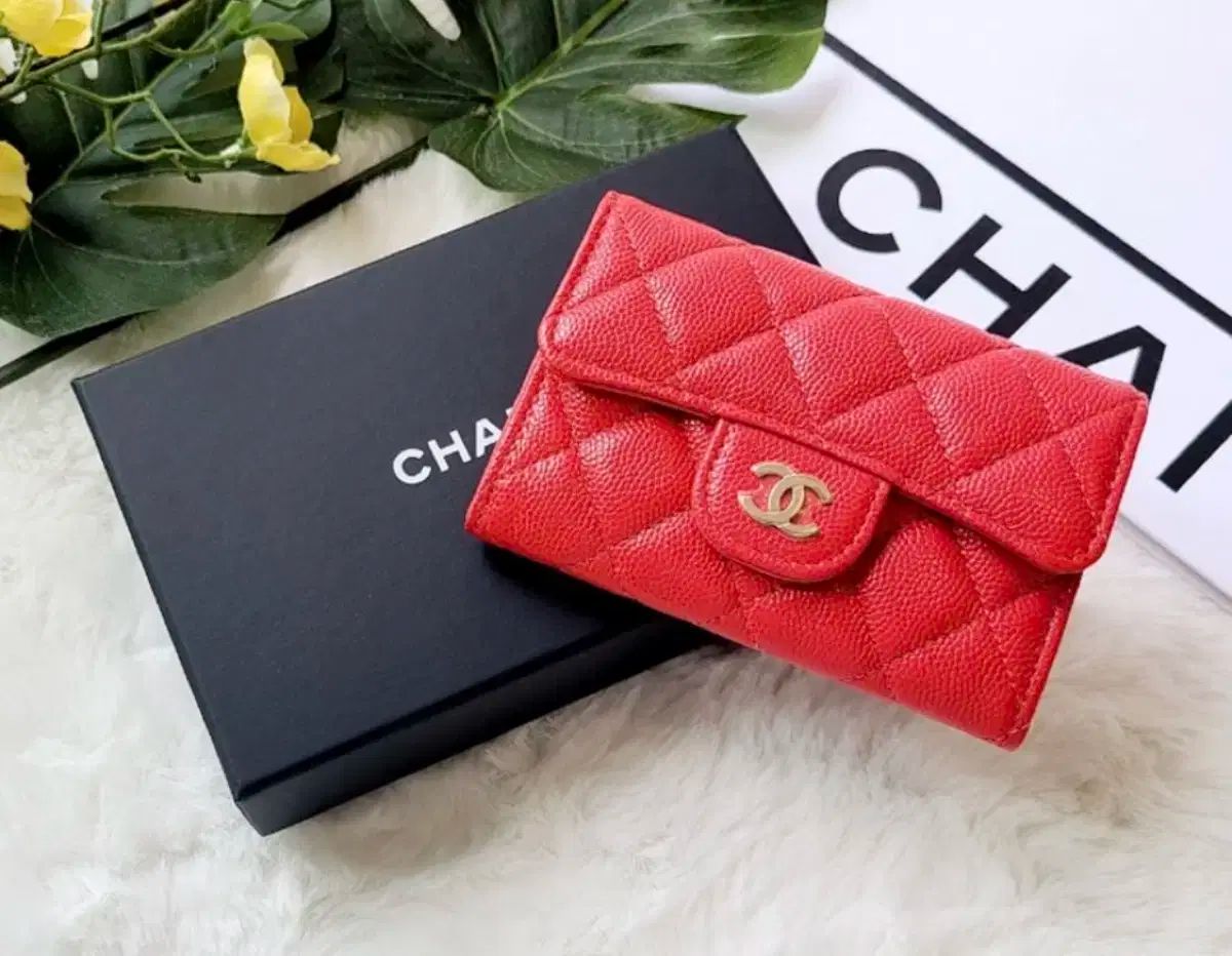 Chanel シャネル クラシック キャビア フラップ カードウォレット