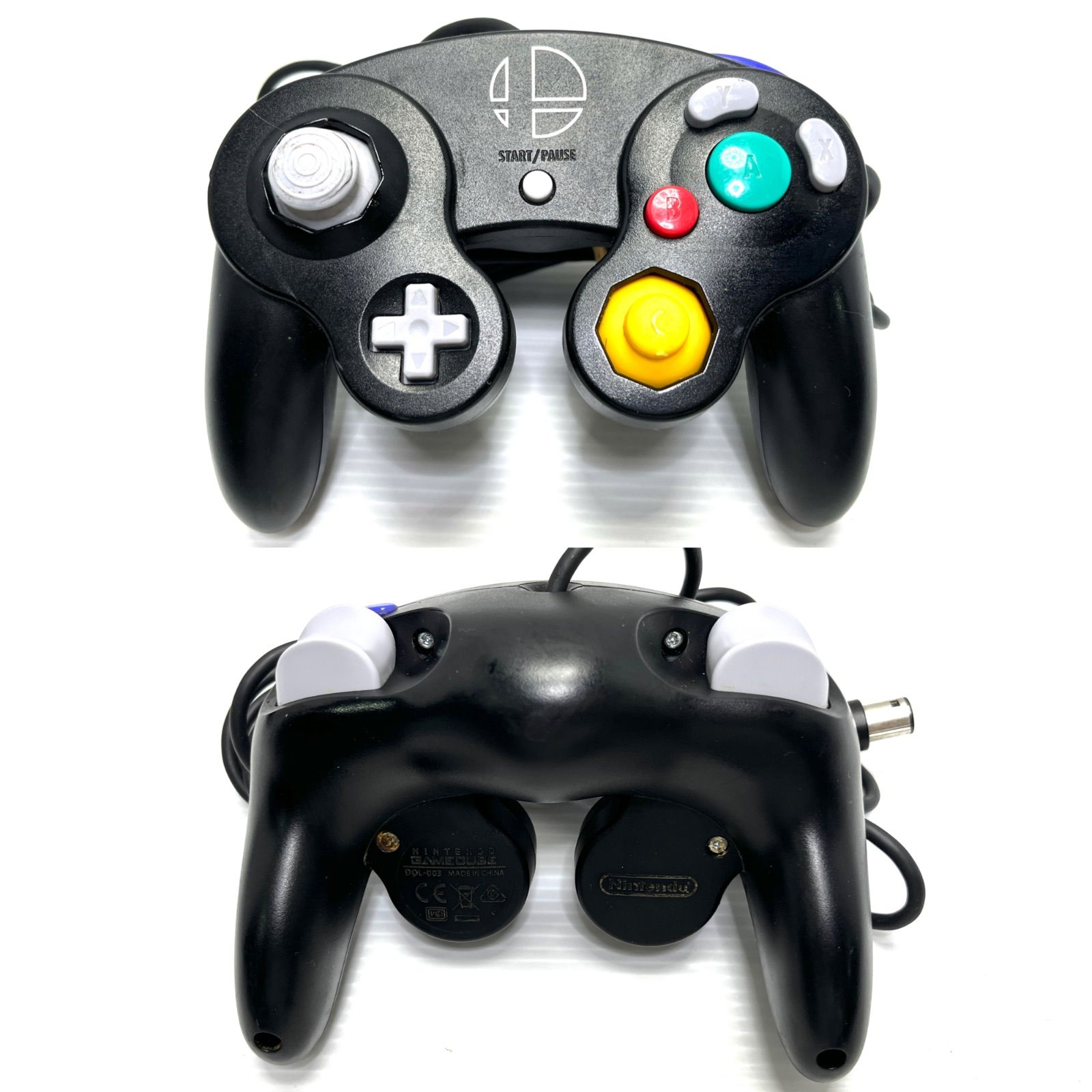 ニンテンドーゲームキューブ　コントローラー　スマブラブラック　3個セット Amazon | ニンテンドーゲームキューブコントローラ スマブラ