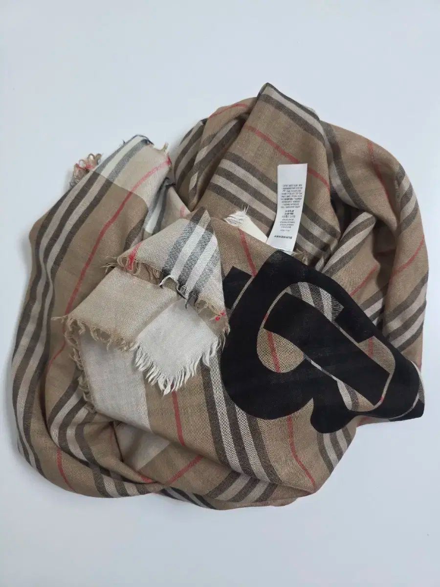 BURBERRY バーバリー ウール マフラー スカーフ