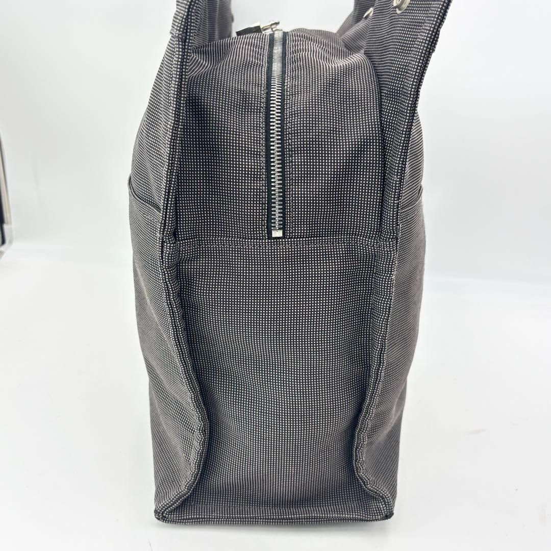 HERMES エルメス エールライン GMトートバッグ グレー 鞄 A4収納可 