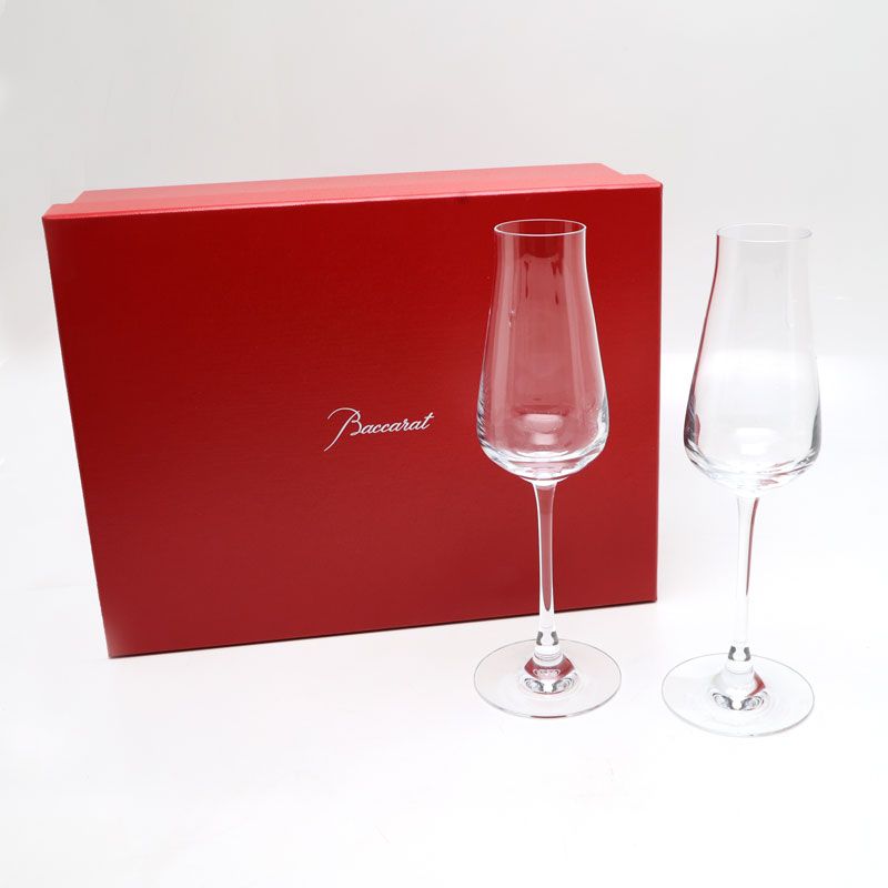 バカラ　ミルニュイ　シャンパングラスセット２箱 バカラ ミルニュイ シャンパングラスセット2箱 Baccarat（バカラ