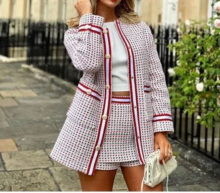 maje maje マージュ ツイード ジャケット スカート セットアップ