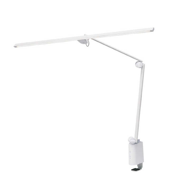 未開封 ユアサ クランプ式 ワイドLEDデスクライト LED LGD-A3332-W ♥ 送料無料