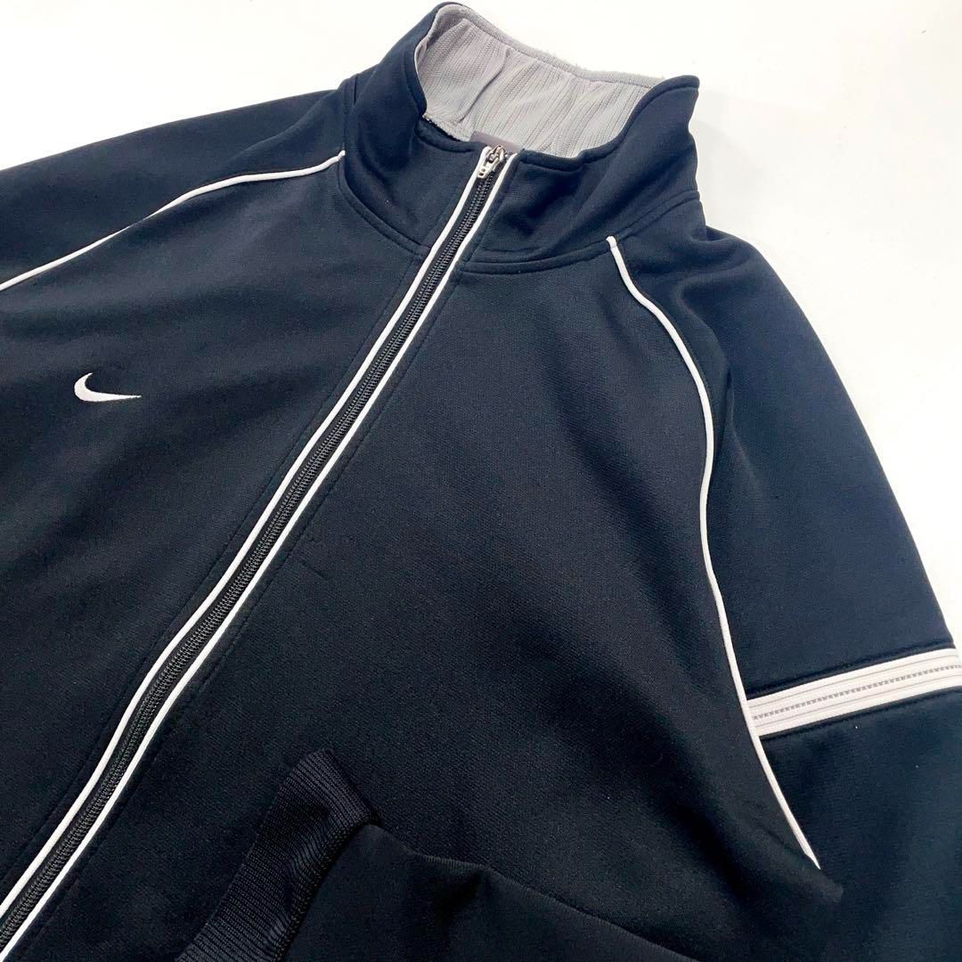 【希少】NIKE トラックジャケット　ジャージ　ナイジェリア　大き目　黒　XL lucidobell_64