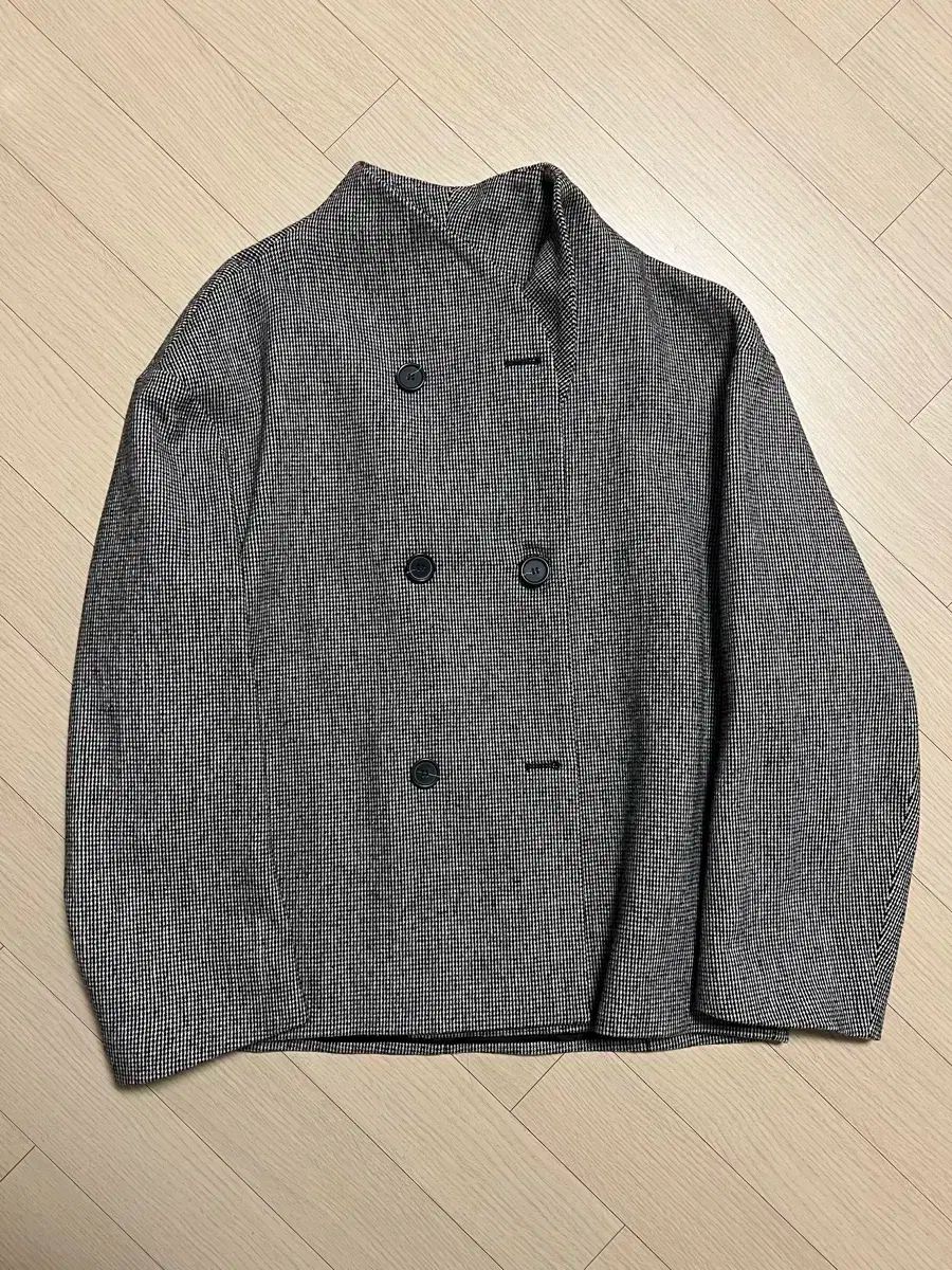 ARKET アーケット Arket イタリア ウール ギンガムチェック チェック ジャケット